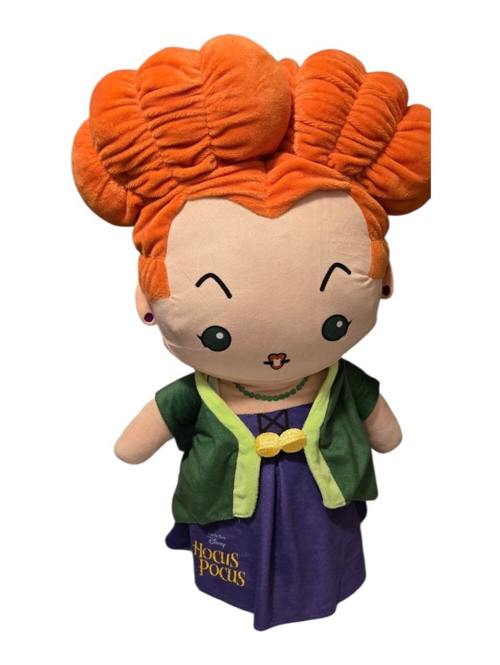 Hocus Pocus Winifred Sanderson Stuffed Door Greeter Disney Halloween